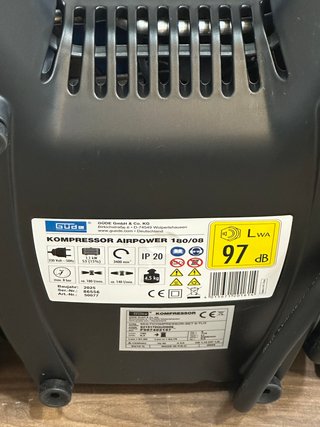 Güde AIRPOWER 180/08 - air compressors