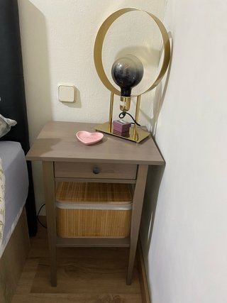 Cómoda beige/marrón madera