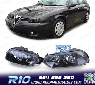 FAROS ALFA ROMEO 156 97-03 FONDO NEGRO