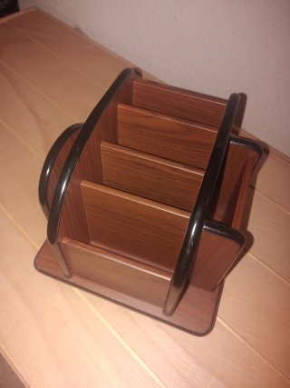 Organizador de escritorio de madera