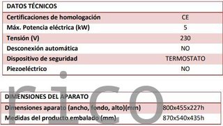 Plancha Gas Cromo Serie 100 - PLC8100CR