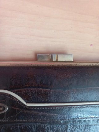 Cartera Vintage Años 50-60 Negra