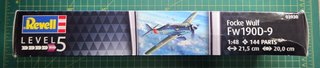 Maqueta Revell Fw190D-9 1/48 PM31014