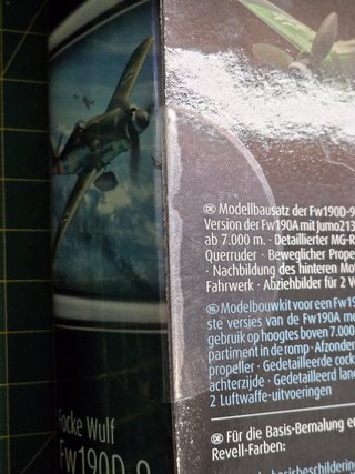 Maqueta Revell Fw190D-9 1/48 PM31014