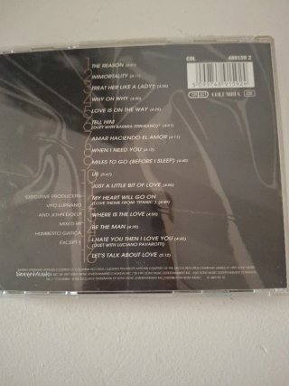 CD Celine Dion - Let's Talk About Love