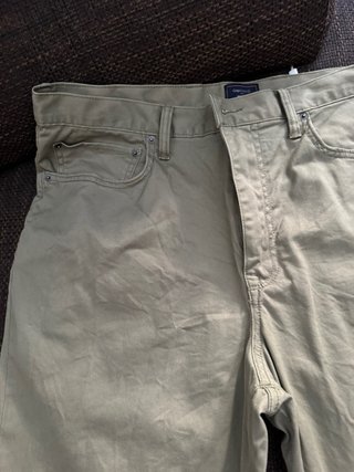 Pantaloni uomo Gap verde oliva