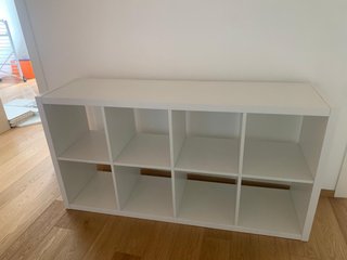 Libreria Kallax Ikea 8 scomparti