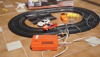 Casa Playmobil Antigua y circuito porche ver fotos