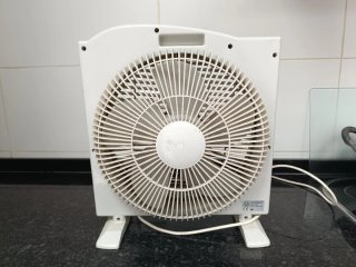 Ventilador de mesa box fan