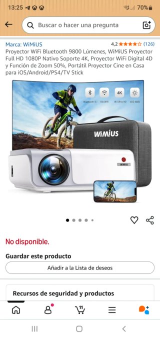 Proiettore WIMIUS W1 con accessori