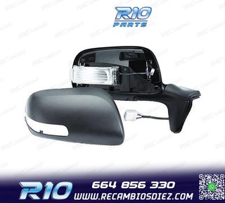 ESPEJO COMPLETO DERECHO TOYOTA AURIS 07-12 TERMICO