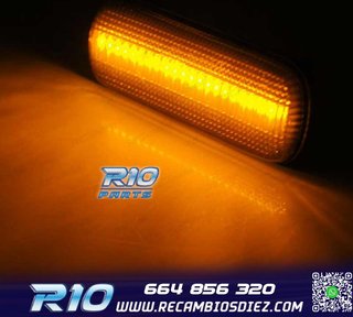 INTERMITENTES CITROEN C4 04-11 ESPEJO LED DINAMICOS AHUMADO
