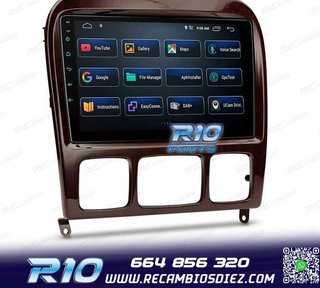 RADIO GPS ANDROID 13 MERCEDES CLASE S W220 98-05