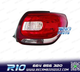 PILOTO DCH PARA CITROEN DS3 09-13 BLANCO ROJO