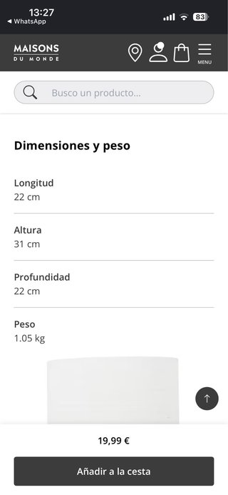 Lámparas de mesa beige y blanco (2 unidades)