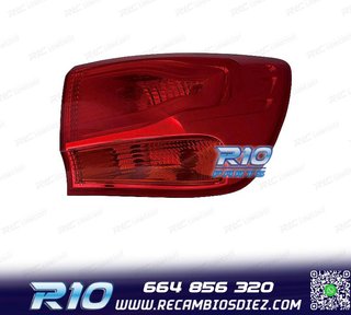 PILOTO DCH PARA KIA CEED SPORTWAGON 12-15 BLANCO ROJO