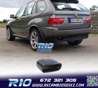COLA ESCAPE UNIVERSAL ACERO INOX NEGRO