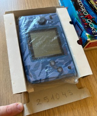 Neo Geo Pocket Color Aqua Blue + 2 juegos