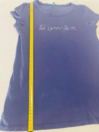 Camiseta Benetton Lila