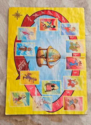 Album de cromos Danone Vuelta al Mundo de Willy Fo