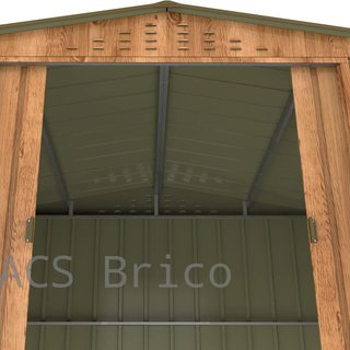 Caseta Metálica Top Hércules 233x321x209 cm - Duramax