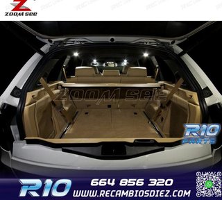 KIT 20 BOMBILLAS LED INTERIOR BMW X6 E71 E72 M 2008 -2014
