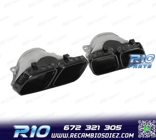 COLAS DE ESCAPE MERCEDES GLE W167 19- LOOK GLE63 NEGRO
