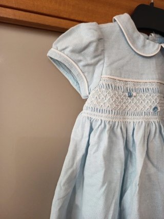 Vestido bebé Mayoral azul