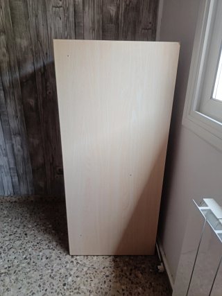 Cajonera alta 6 cajones madera y plástico