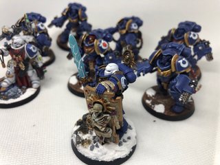 Destacamento pesado Ultramarines Pintado