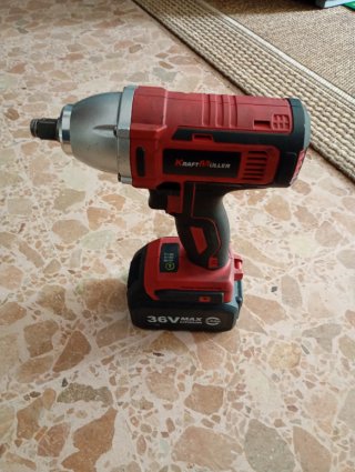 Taladro y Pistola de Impacto KraftMuller