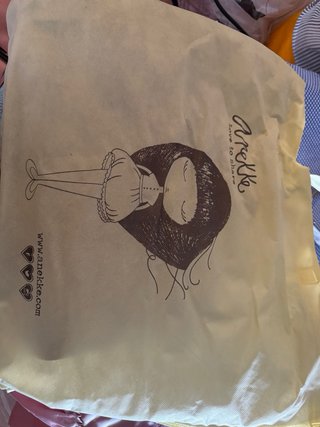 Bolso Anekke Multicolor con guardapolvos en beige