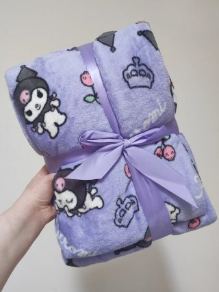 Coperta Kuromi lilla Sanrio