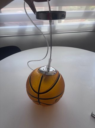 Lámpara Infantil Spalding Balón Baloncesto