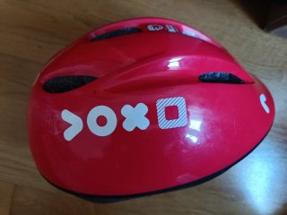 Casco Bicicleta Infantil Rojo
