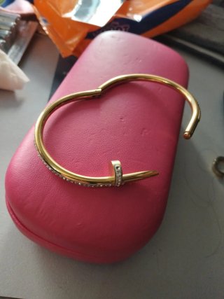 Pulsera Acero Brillantes y