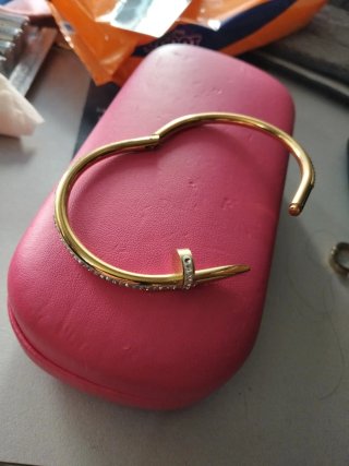 Pulsera Acero Brillantes y