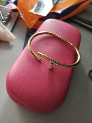 Pulsera Acero Brillantes y