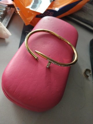 Pulsera Acero Brillantes y