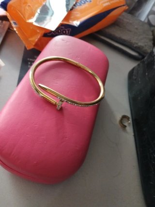 Pulsera Acero Brillantes y