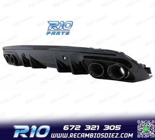 DIFUSOR MERCEDES CLASE C W205 SEDAN 14-20 C43 AMG PDC + COLA