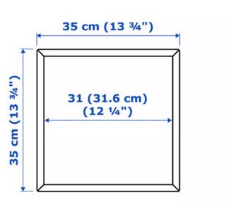 2 Cubos Almacenaje IKEA EKET 35x25x35cm NUEVOS