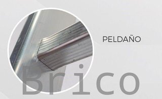 Escalera Aluminio Elite 3x14 - 4+4+4 M - 73-90-73x30mm