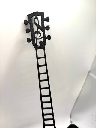 Wall Art Chitarra Floreale Line Art - Decorazione