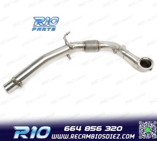 SUPRESOR DOWNPIPE VOLKSWAGEN VW GOLF 8 20- ACERO