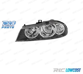FARO IZQ ALFA ROMEO 156 03-05 CROMADO NEGRO