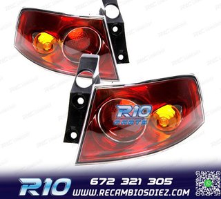 PILOTOS PARA SEAT IBIZA V 02-09 ROJO