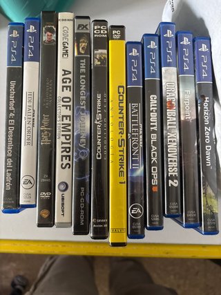 Lote Juegos PS4: Uncharted, Star Wars, Counter Str