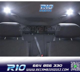 KIT 15 BOMBILLAS LED INTERIOR PARA VOLKSWAGEN VW GOLF 4 MK4