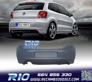 PARAGOLPES TRASERO VOLKSWAGEN VW POLO 6R 09-17 LOOK R